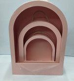 جعبه کادو گنبدی pvc سه سایز