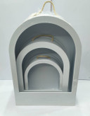 جعبه کادو گنبدی pvc سه سایز