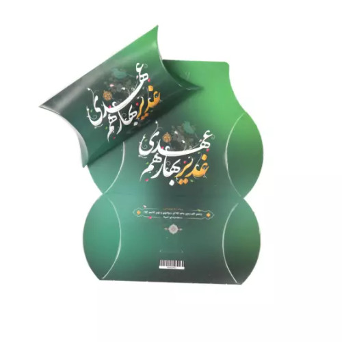 پک مقوایی شکلات با شعار غدیر بهار هم عهدی مناسب عید غدیر