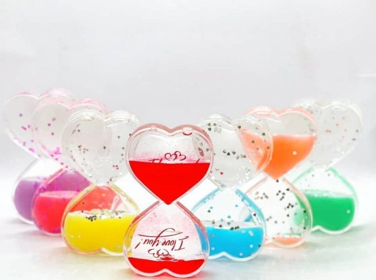 ساعت شنی ژله ای طرح قلب