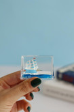 کشتی معلق دکوراتیو ـ عروسکی