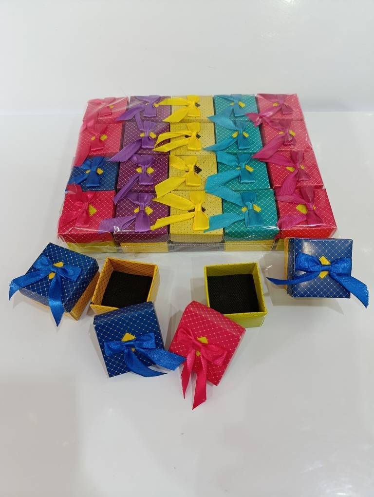 جعبه انگشتری چاپی عمده بسته ۲۴ عددی کد ۲۷۹۸
