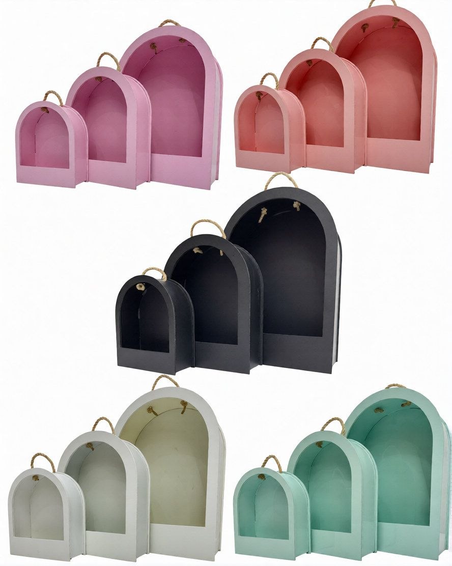 جعبه PVC گنبدی ۳ سایز عمده